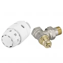 Комплект терморегулятора RTR-N/RTR 7090 ДУ 15 | Danfoss 013G2160 Осевой