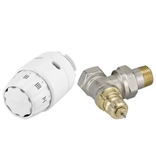 Комплект терморегулятора RTR-N/RTR 7090 ДУ 15 | Danfoss 013G2160 Осевой