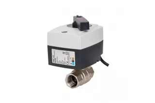 Кран шаровый двухходовой с э/приводом Danfoss AMZ-112 Ду25 24В 082G5402