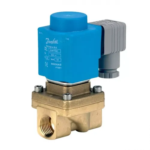 Danfoss Клапан электромагнитный EV250B с катушкой нормально закрытый Ду12 1/2 В | 032U158031