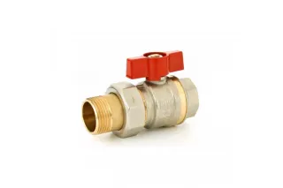 Danfoss BVR-F Шаровой латунный кран НР-ВР полнопроходной со сгоном 11/4" 065B8206