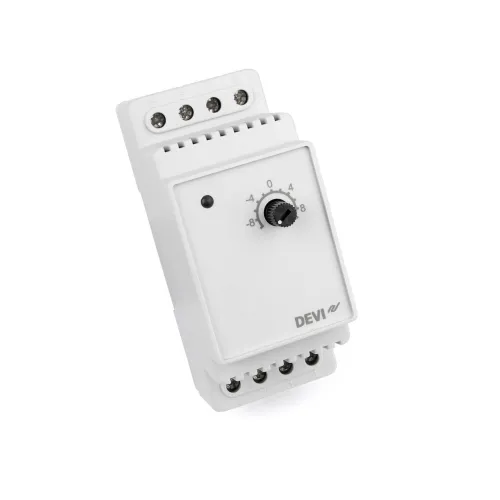 DEVIreg 330 140F1072 — Терморегулятор для систем обледенения, с датчиком на проводе, диапазон регулирования T +5…+45 °C