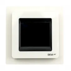 DEVIreg Touch 140F1064 — Программируемый терморегулятор с сенсорным дисплеем, белый
