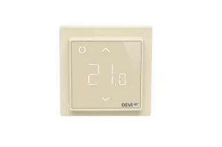 DEVIreg Smart 140F1142 — Программируемый терморегулятор интеллектуальный с Wi-Fi, бежевый