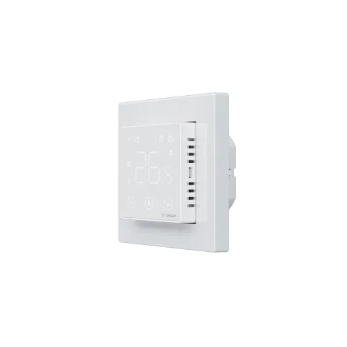 21RT0108R — Ридан Clever терморегулятор с Wi-Fi белый, IP 20, размеры 86 x 86 x 44,5 мм, диапазон регулирования температуры 5...40 °С