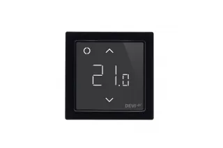 DEVIreg Smart 140F1143 — Программируемый терморегулятор интеллектуальный с Wi-Fi, черный
