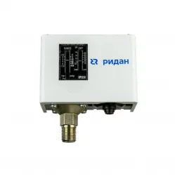 Ридан 060-118966R — Реле давления KPI 36R, диапазон настройки 2...14 бар, дифференциал 1…4 бар, штуцер G1/4А, автоматический сброс