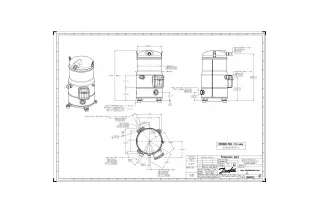 SH090A4ALC Компрессор спиральный