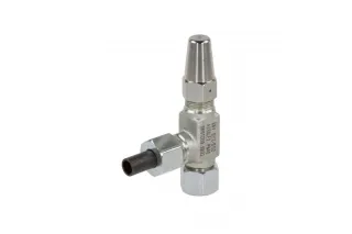 Ридан игольчатый запорный клапан SNV MPT 1/4"-FPT 1/4", PN 40, номинальный диаметр — 8 мм, температура рабочей среды, °С — -50...+150