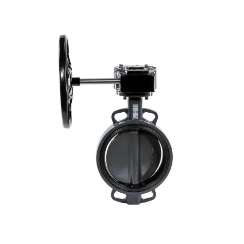 Затвор дисковый с центрирующими проушинами ЗДМ PN25 DN250 корпус чугун GGG40; диск нерж.сталь 316; уплотнение EPDM; механический редуктор;