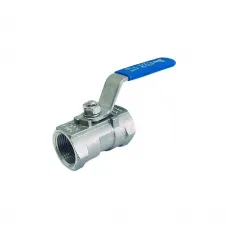 X1666 Шар.кран резьб. Ду40 Ру63; С рук; Корп AISI316; Шар AISI316;упл.PTFE арм. 25% стекл.вол