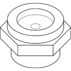 SGP 1/2 RX Cтекло cмотровое 1/2–14 NPT