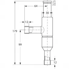 KVC 15 Регулятор производ. 5/8" ODF