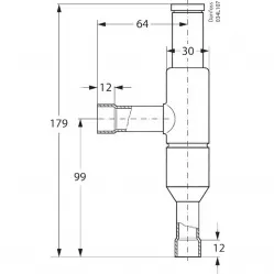 KVC 15 Регулятор производ. 5/8" ODF