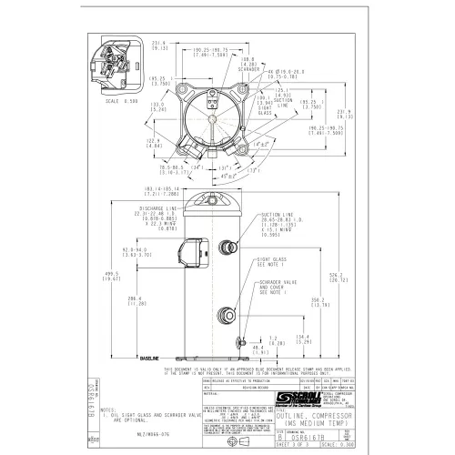 MLZ066T4LC9A Компрессор спиральный