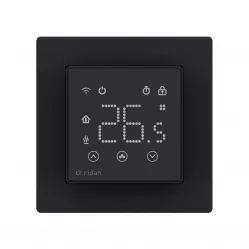 Комнатный термостат RSmart-SB с Wi-Fi подключением 230V, черный