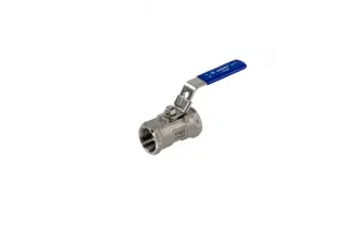 Ридан BVS-R 082X4600R — Шаровый кран резьбовой DN8 PN63, с рукояткой, корпус — коррозионностойкая сталь, шар — коррозионностойкая сталь AISI316; уплотнение по шару R-PTFE (15% C)