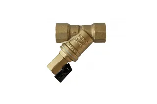 Ридан FVR-DR 065B8344R — Фильтр сетчатый со сливным краном DN32, PN25, Т от -20 °С...130 °С; материал корпуса латунь CW602N