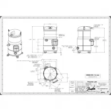 SH090A4ALC Компрессор спиральный
