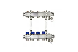 Комплект коллекторов SSM-2R set с кронштейнами, 2 контура