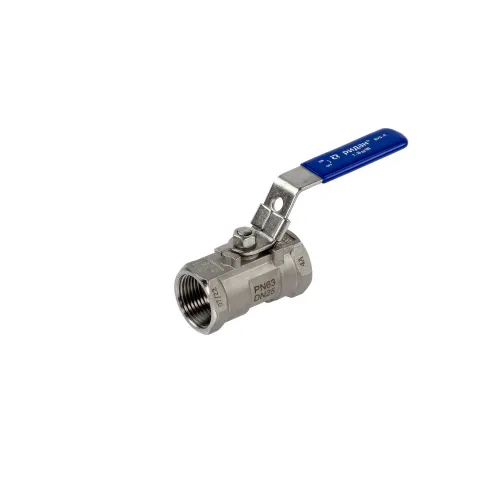 Ридан BVS-R 082X4605R — Шаровый кран резьбовой DN32 PN63, с рукояткой, корпус — коррозионностойкая сталь, шар — коррозионностойкая сталь AISI316; уплотнение по шару R-PTFE (15% C)