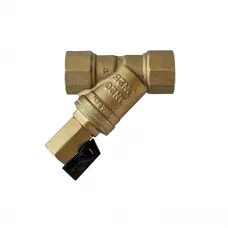 Ридан FVR-DR 065B8343R — Фильтр сетчатый со сливным краном DN25, PN25, Т от -20 °С...130 °С; материал корпуса латунь CW602N