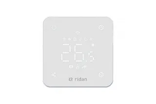 Комнатный термостат RSmart-FW с Wi-Fi подключением 230V, белый