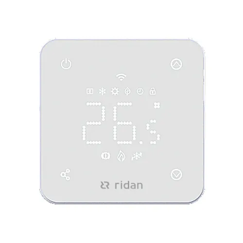 Комнатный термостат RSmart-FW с Wi-Fi подключением 230V, белый