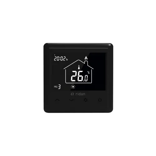 Комнатный термостат WT-RB 230V, черный