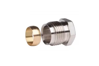 Уплотнительные фитинги Ду 15 G1/2'' нар для медных труб